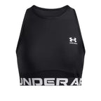 Sujetador deportivo Heatgear Rib Tank - Negro/Blanco - Mujer
