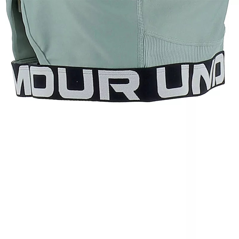 Heatgear Rib Tank Bra - Green - Women's