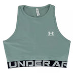 Heatgear Rib Tank Bra - Green - Women's