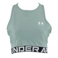 Heatgear Rib Tank Bra - Green - Women's