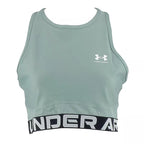 Heatgear Rib Tank Bra - Green - Women's