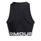 Heatgear Rib Tank Bra - Black/White - Women's