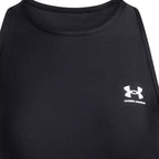 Heatgear Rib Tank Bra - Black/White - Women's