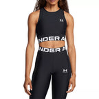 Sujetador deportivo Heatgear Rib Tank - Negro/Blanco - Mujer
