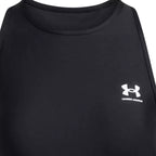 Sujetador deportivo Heatgear Rib Tank - Negro/Blanco - Mujer