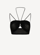 Nensi Dojaka - Brassière Cotelée - Noir - Femme