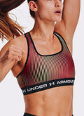 Under Armour - Sujetador Deportivo Crossba - Negro - Mujer