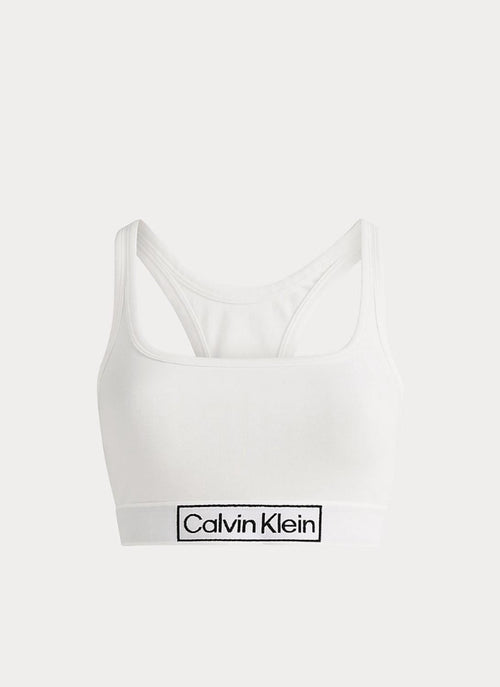 Calvin Klein - Brassière Reimagined Heritage - White - Femme