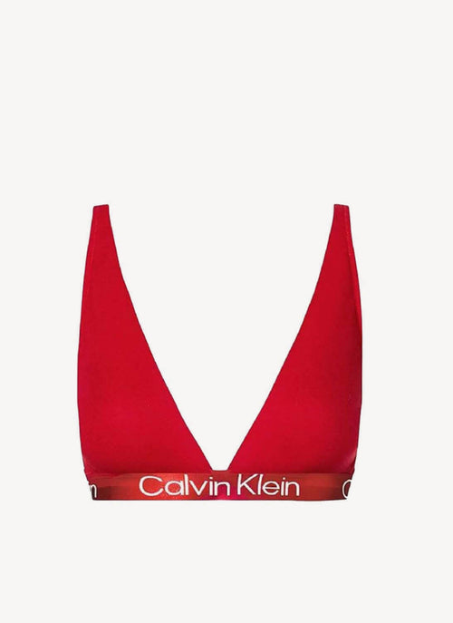 Calvin Klein - Soutien-Gorge Triangle Modern Structure - Rustic Red - Femme