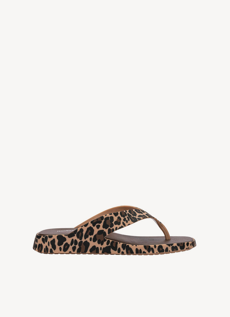 Melissa - Sandales Brave Flip Flop - Noir/Beige - Femme