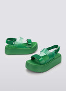 Melissa - Sandales Brave Papete Platform - Green - Femme