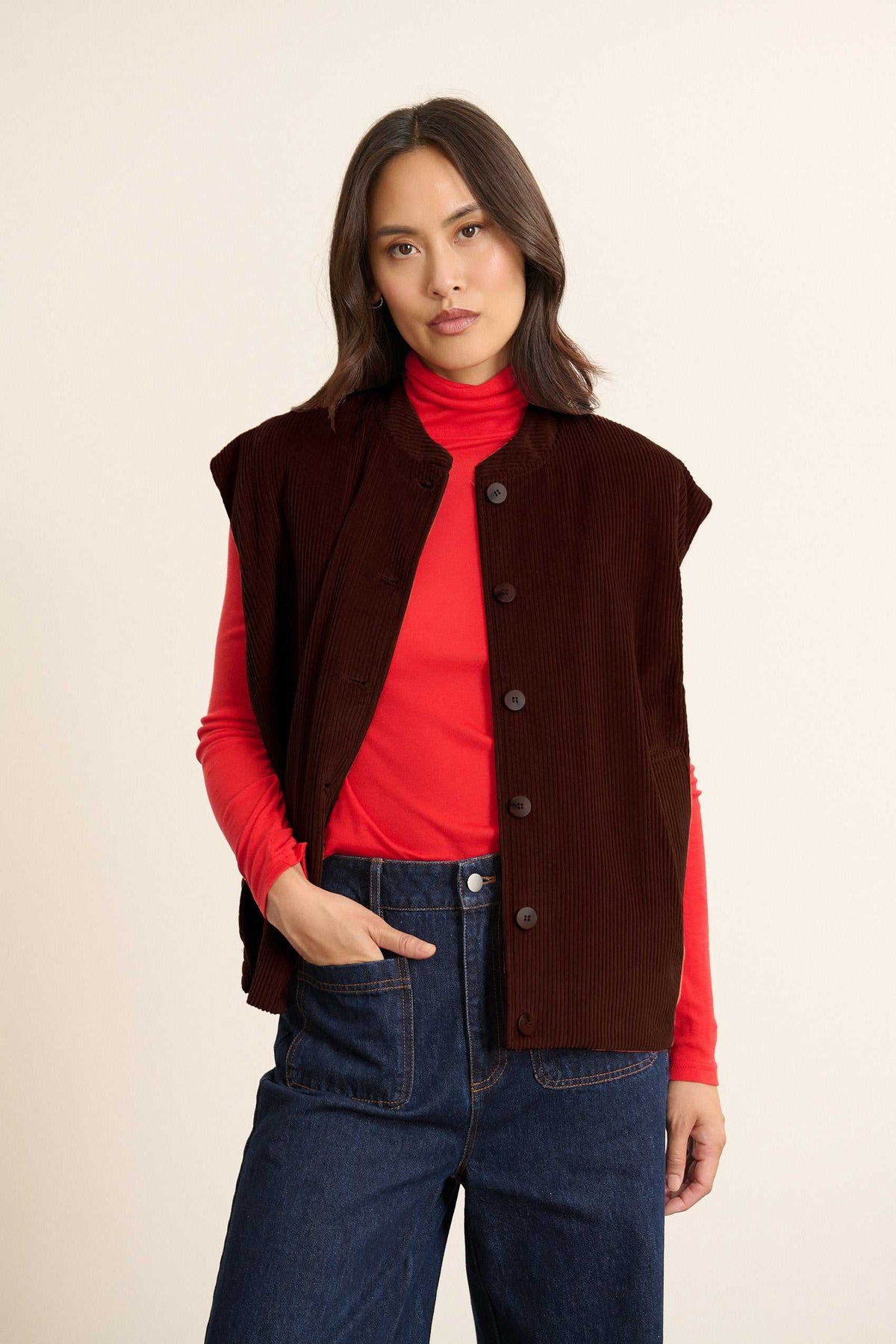 Chaqueta Brasil - Marrón
