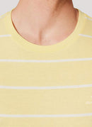 Gant - Tee-Shirt Breton Stripe - Brimstone Yellow - Homme