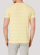 Gant - Tee-Shirt Breton Stripe - Brimstone Yellow - Homme