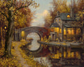 Peinture Par Numéros - Retraite Et Tranquilité