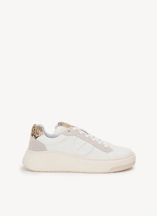 No Name - Baskets Bridget Trainer - White,Natural - Femme