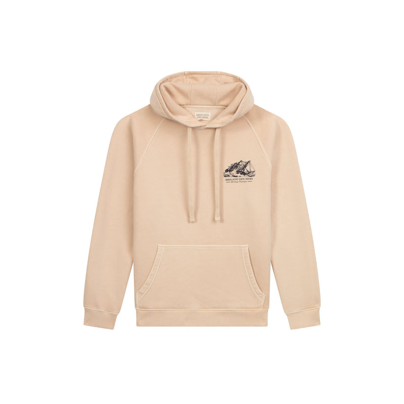 BRIGAND DES MERS Hoodie Galion couleur naturelle