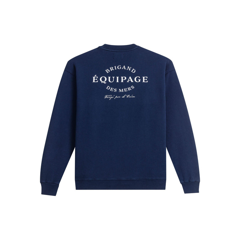 BRIGAND DES MERS Sweat Équipage Navy