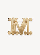 Max Mara - Broche Bath - Gold - Femme