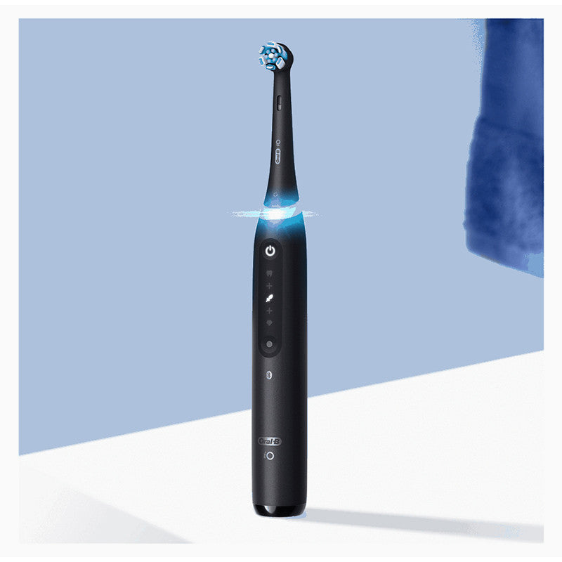 Oral-B Io10 - Avec Etui De Voyage Chargeur - Noire - Brosse À Dents Électrique