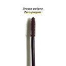 Brosse peinge zéro paquet Mascara naturel booster de cils Pomponne teinte marron