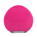 Cepillo facial eléctrico de silicona