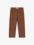 Le Pantalon De Menuisier En Denim Marron