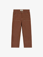 Le Pantalon De Menuisier En Denim Marron