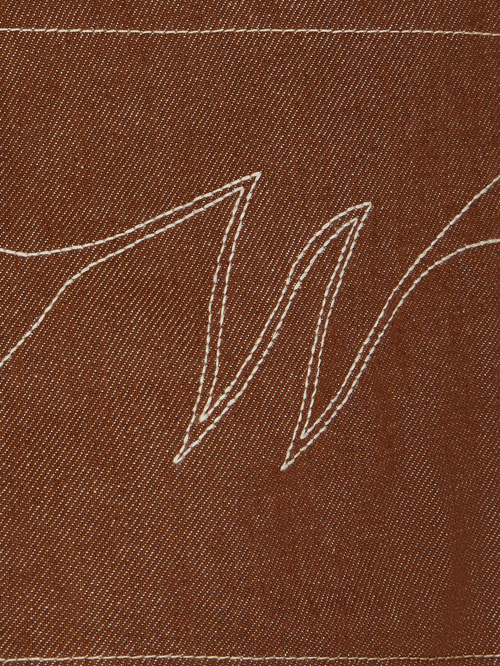 Le Pantalon De Menuisier En Denim Marron