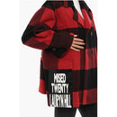 Manteau Buffalo Checked Wool Blend Coat