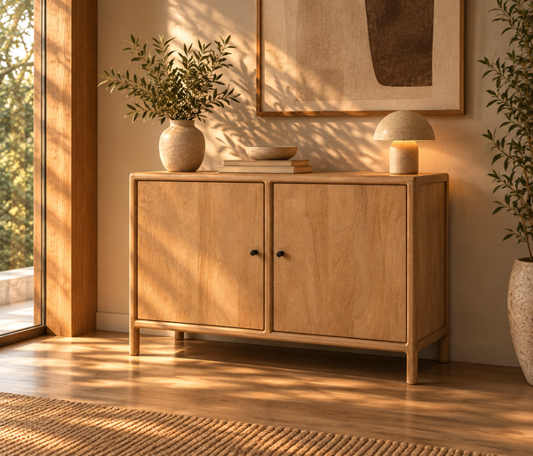 Kano - 2-door sideboard - Mango wood
