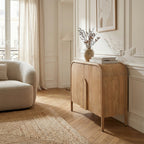 Bali - 2-Door Sideboard - Solid Wood - Light Wood