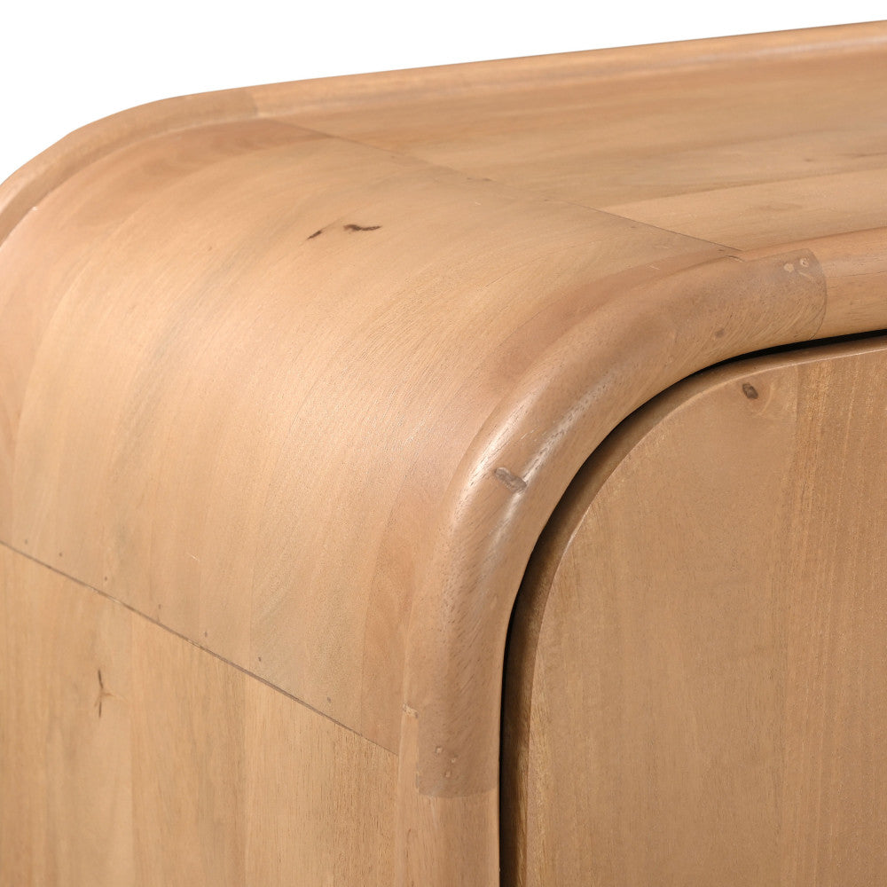 Bali - 2-Door Sideboard - Solid Wood - Light Wood