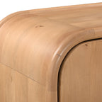 Bali - 2-Door Sideboard - Solid Wood - Light Wood