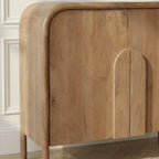 Bali - 2-Door Sideboard - Solid Wood - Light Wood