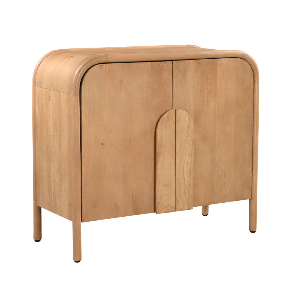 Bali - 2-Door Sideboard - Solid Wood - Light Wood