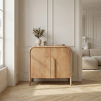 Bali - 2-Door Sideboard - Solid Wood - Light Wood