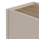 Boxy - Buffet 2 Portes Et Métal - Bois - Beige