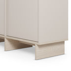 Harriet - Aparador 2 puertas 1 cajón y metal - Madera - Beige