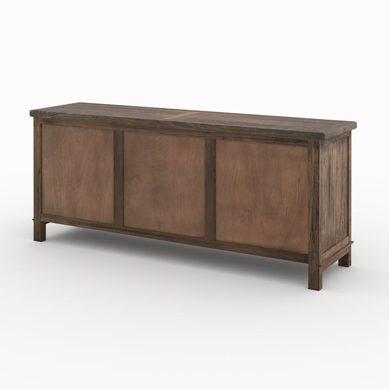 Buffet Mastic en bois 3 portes 4 tiroirs