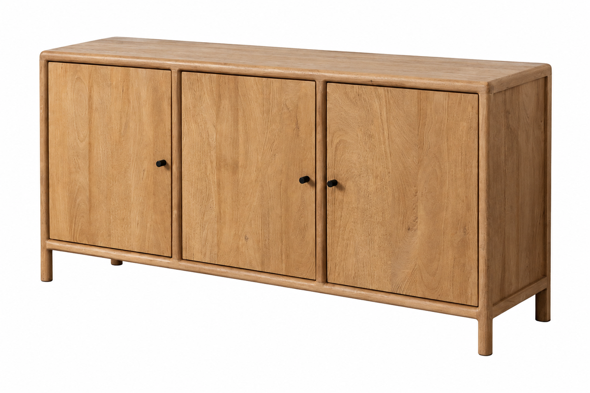 Kano - 3-door sideboard - Mango wood