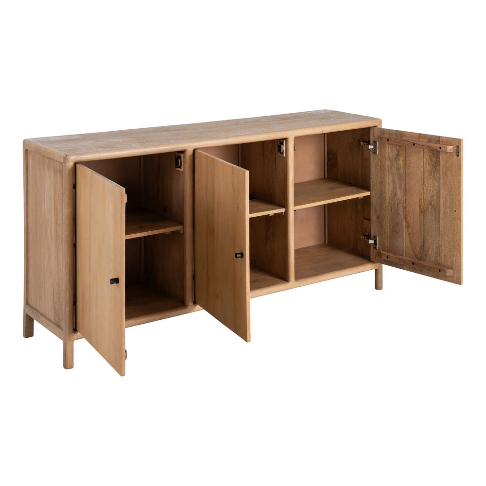 Kano - 3-door sideboard - Mango wood