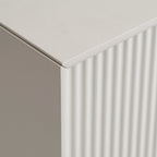 Jura - Aparador de 3 puertas - Madera y metal - Greige