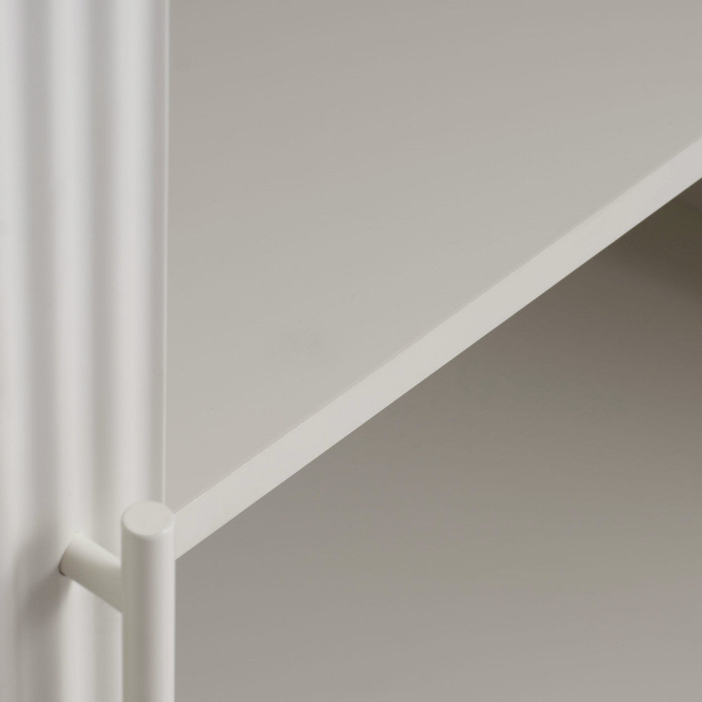 Jura - Aparador de 3 puertas - Madera y metal - Greige