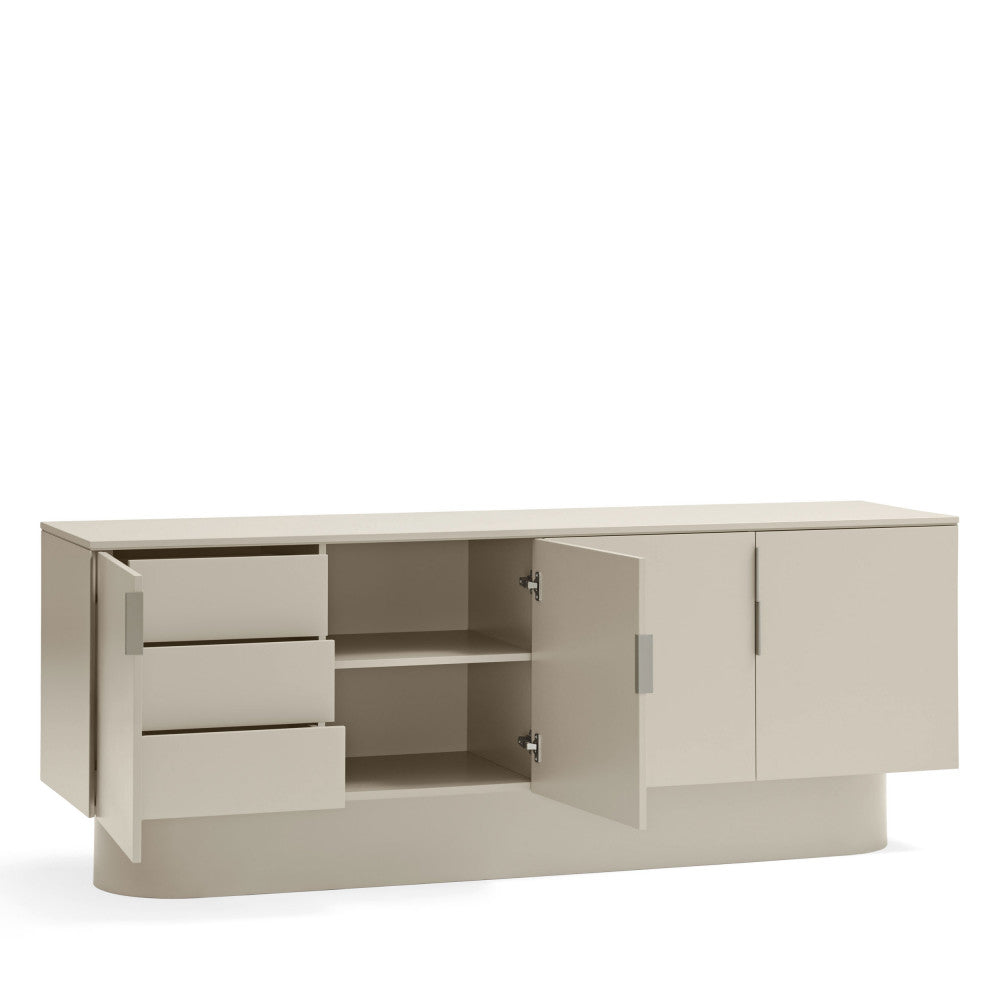 Totem - 4-Door Sideboard - Wood - Sand