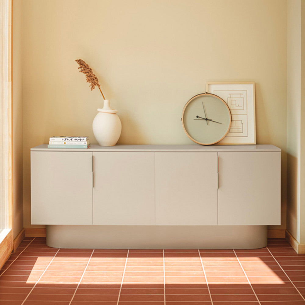 Totem - 4-Door Sideboard - Wood - Sand