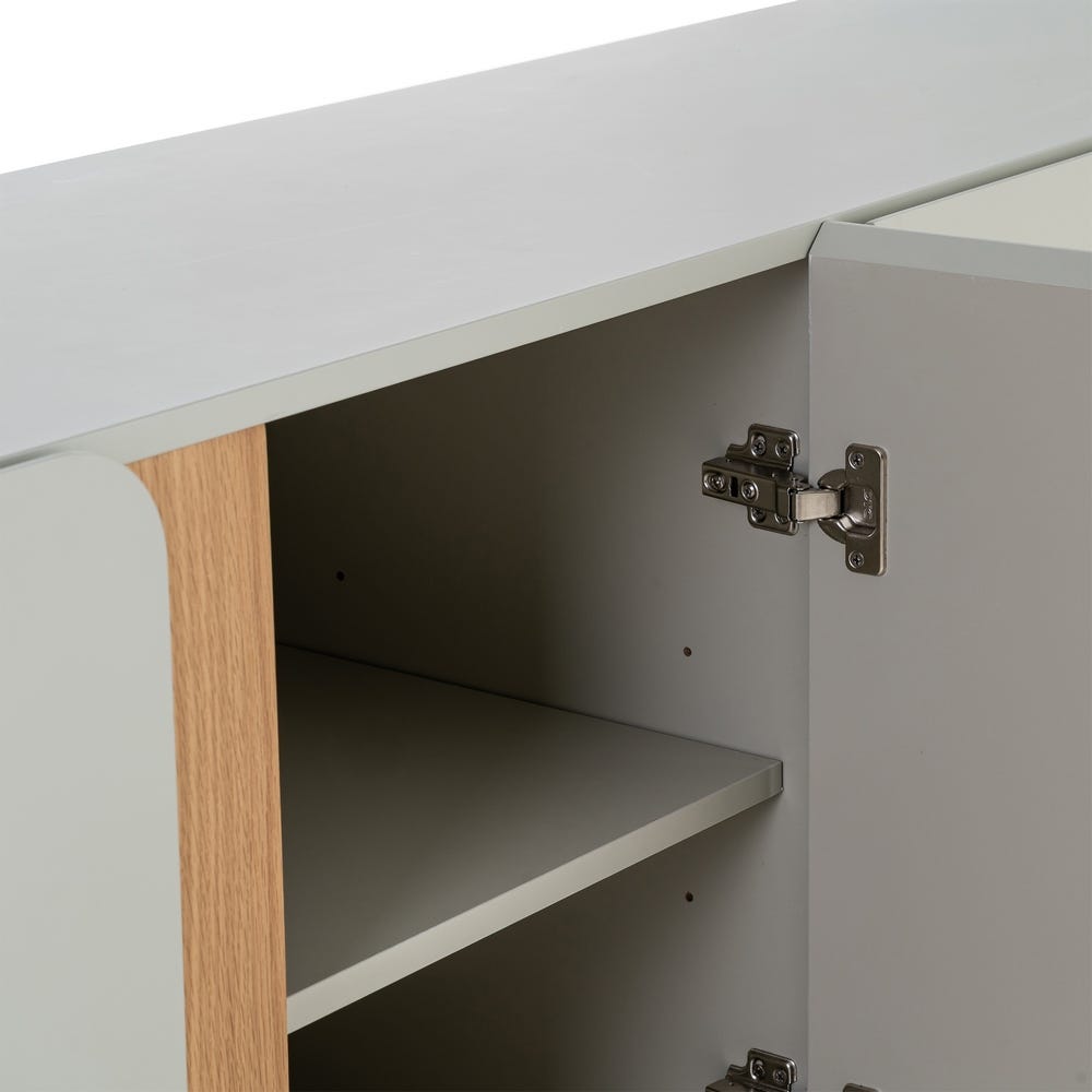 Ren - Madia a 4 ante - MDF - Tortora