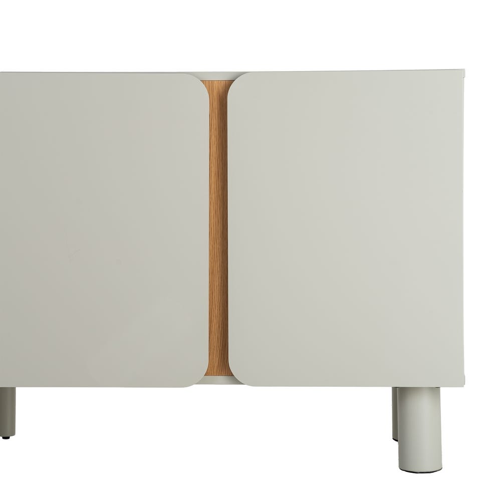 Ren - Madia a 4 ante - MDF - Tortora