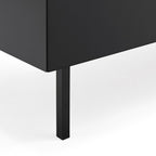 Arista - Aparador - Madera 3 Puertas 3 Cajones - Negro