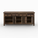 Buffet Mastic en bois 3 portes 4 tiroirs